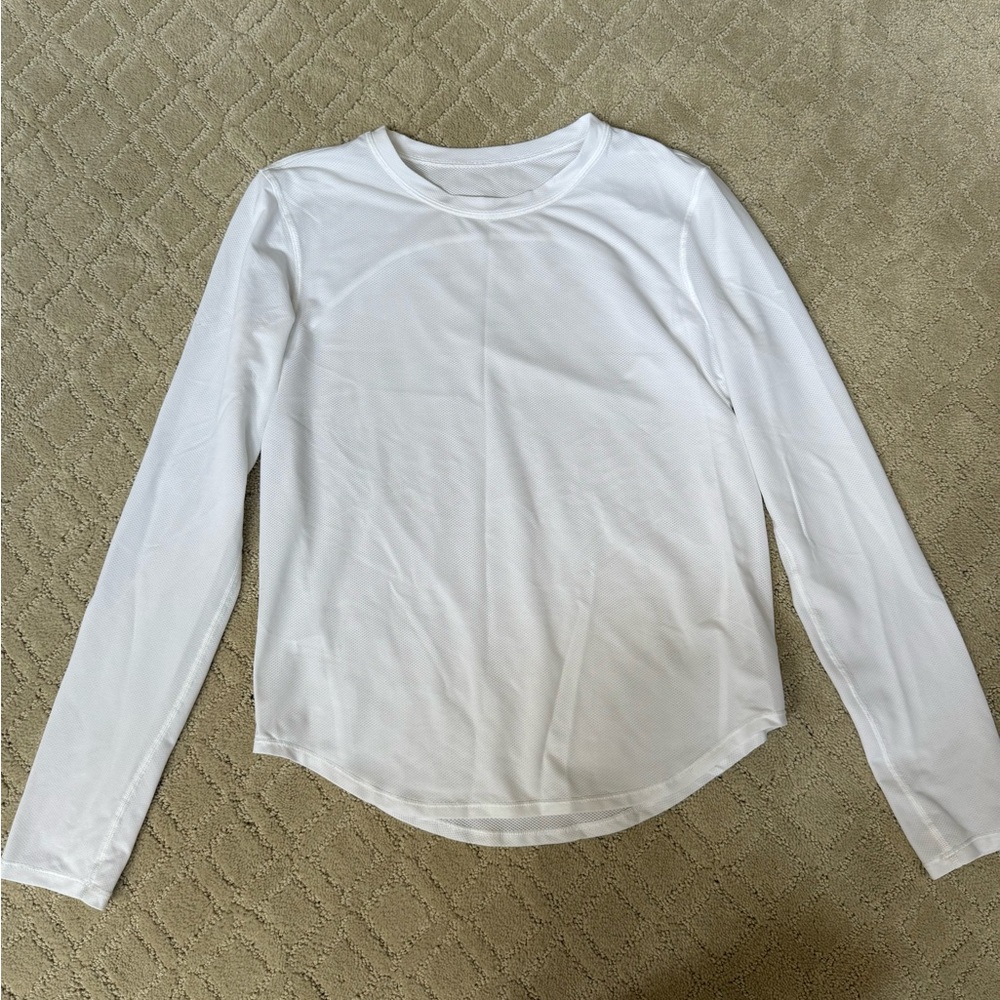 Lululemon High-Neck Running and Training Long-Sleeve Shirt